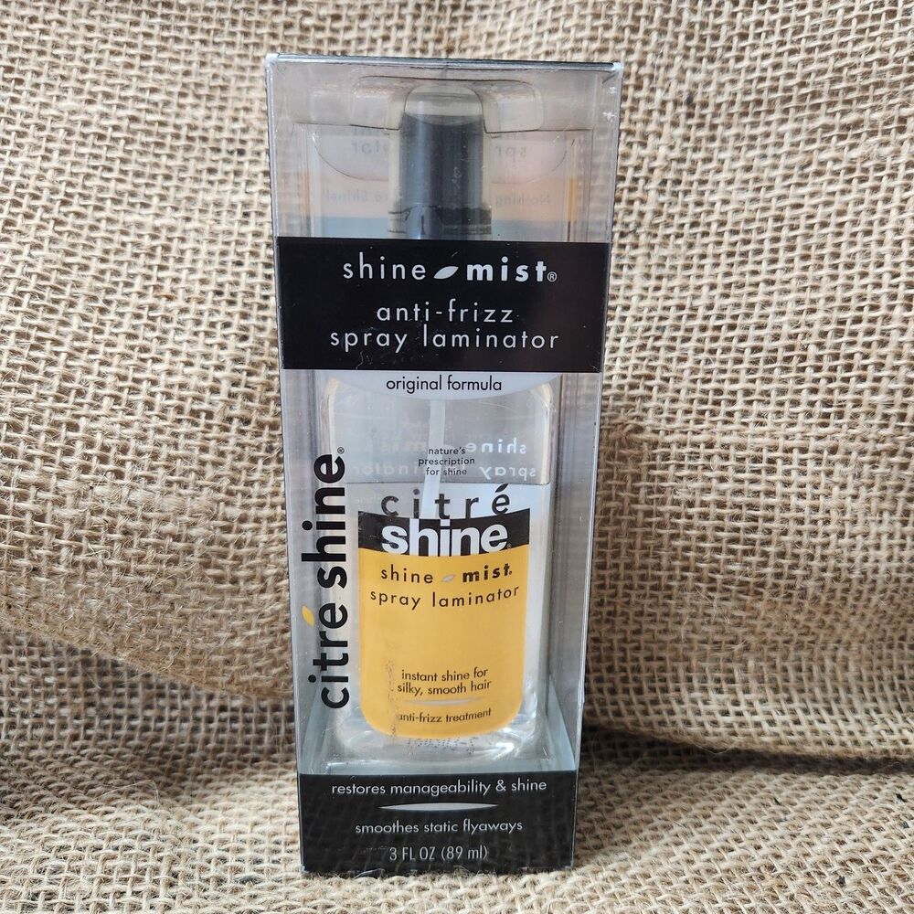 Schwarzkopf Citre Shine Anti-Frizz Spray Laminator Shine Mist 3oz Discontinued